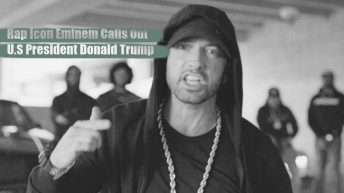 Mega Rap Icon Eminem Calls Out Donald Trump